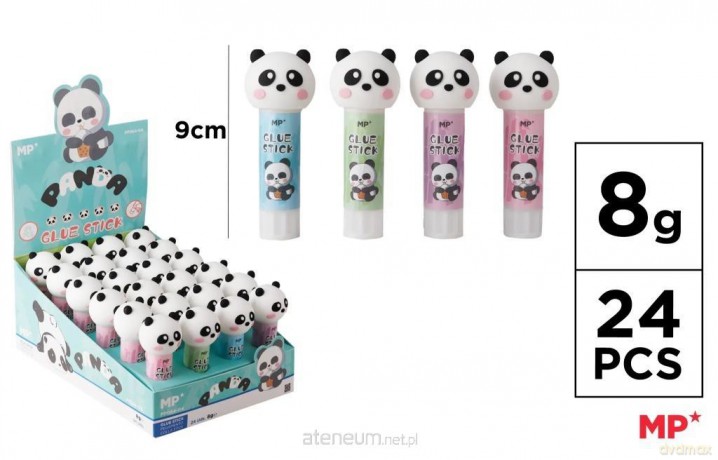 Klej w sztyfcie 8g Panda (24szt)