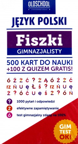 Język Polski. Fiszki Gimnazjalisty [KSIĄŻKA]