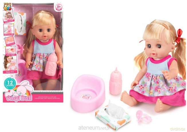 Lalka sikająca 36cm z dźwiękami
