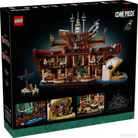LEGO One Piece Pływająca restauracja Baratie (75640) [KLOCKI]