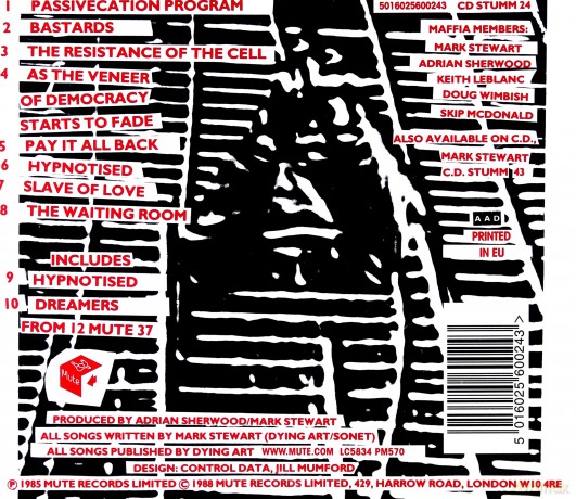 Steward, Mark And The Mafia: As The Veneer Of Democracy Starts Of Fad [CD]