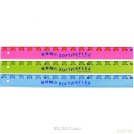 Linijka Softie Flex TB 30cm mix