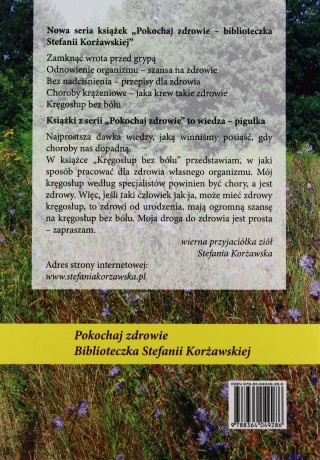 Kręgosłup Bez Bólu Br - Korżawska Stefania [KSIĄŻKA]