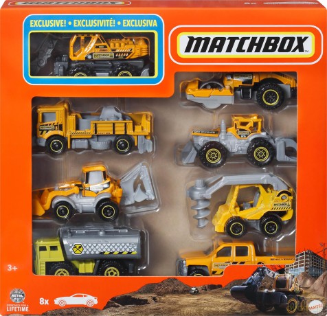 Matchbox Pojazdy 8-pak