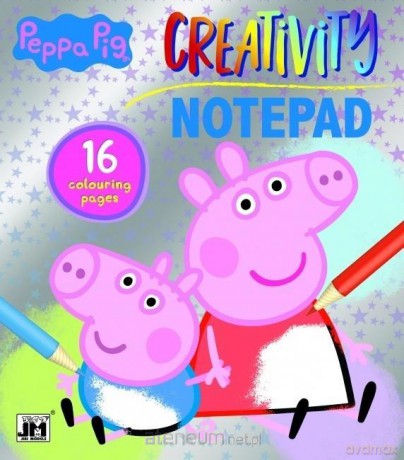 Notatnik kreatywny Świnka Peppa 16 kartek