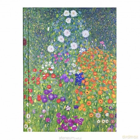 Notatnik szyty Ogród Kwiatowy G. Klimt