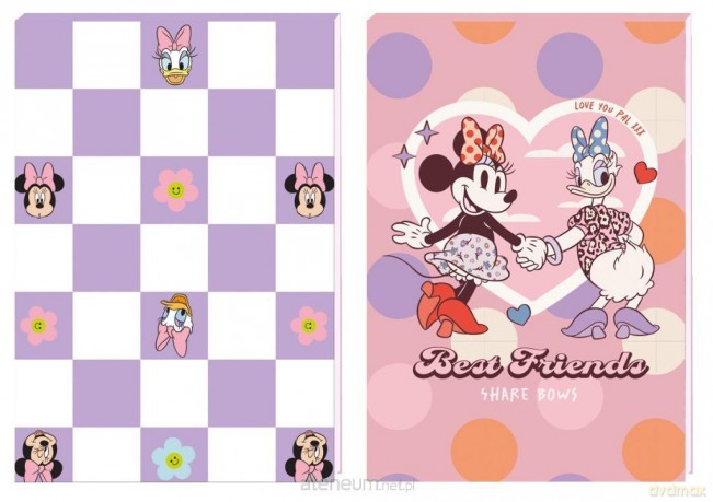 Notes A6/30K z poddrukiem Minnie mouse (12szt)
