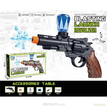 Pistolet na kulki żelowe z ładowarką
