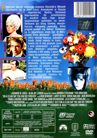 W pogodny dzień zobaczysz przeszłość [DVD]