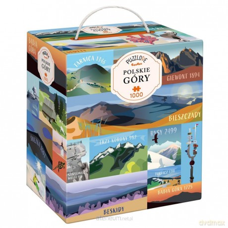 Puzzlove CzuCzu Polskie góry 1000el [PUZZLE]