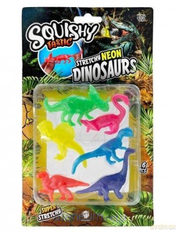 Rozciągliwe dinozaury SQUISHY TASTIC