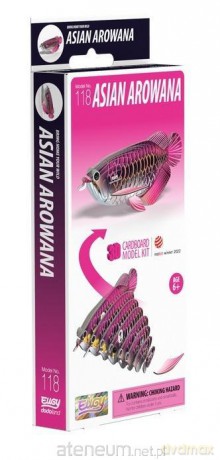 Ryba Arowana Azjatycka Eugy. Eko Układanka 3D
