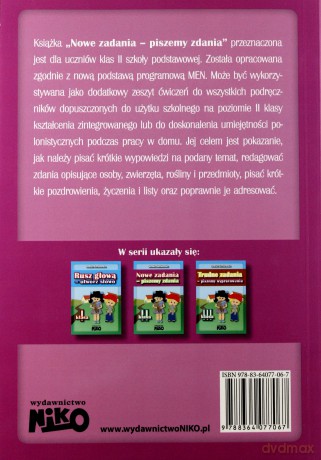 Nowe Zadania- Piszemy Zdania Br - Kozikowska Monika [KSIĄŻKA]