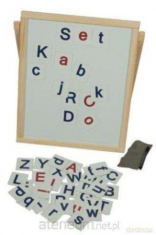 Tablica magnetyczna rozkładana z alfabetem