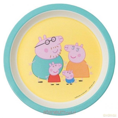Talerz deserowy 18cm Świnka Peppa