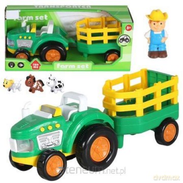 Traktor farmerski ze światłem i dźwiękiem