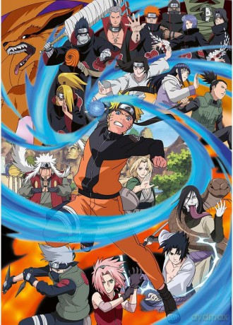 TREFL 1000 el. Naruto Shippuden [PUZZLE]