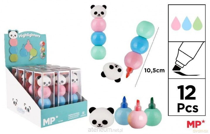 Zakreślasz w kulce Panda 3 kolory MIX