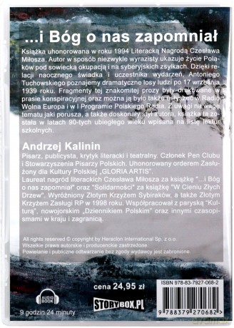 I Bóg o nas zapomniał - Andrzej Kalinin [AUDIOBOOK] [CD-MP3]