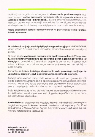 Aplikacja od ogółu do szczegółu. Akty normatywne.. - Aneta Heliosz [KSIĄŻKA]