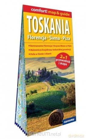 Comfort! map&guide Toskania. Florencja 2w1
