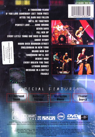 Sting: Brand New Day Tour [DVD]