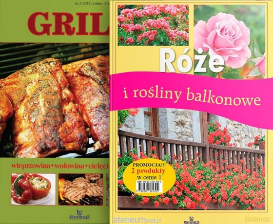 Grill + Róże i rośliny balkonowe [KSIĄŻKA]