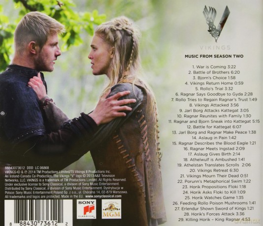 Vikings II soundtrack (Wikingowie) (Trevor Morris) [CD]