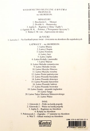 Łatwe Piosenki harcerskie na akordeon - A. Częstochowski [KSIĄŻKA]