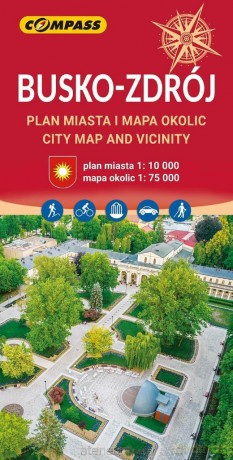 Mapa - Busko Zdrój i okolice [KSIĄŻKA]