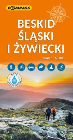 Mapa turystyczna - Beskid Śląski i Żywiecki lam [KSIĄŻKA]