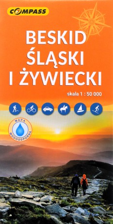 Mapa turystyczna - Beskid Śląski i Żywiecki lam [KSIĄŻKA]