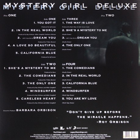 Roy Orbison: Mystery Girl Deluxe [2xWINYL]