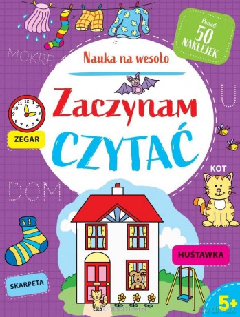 Nauka na wesoło. Zaczynam czytać 5+ - Shaynie Morris, Jon Higham [KSIĄŻKA]