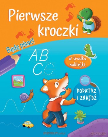 Pierwsze kroczki. Będę pisać! - Sandrine Lamour [KSIĄŻKA]