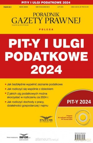 Pity i ulgi podatkowe 2024. Podatki 2/2025 [KSIĄŻKA]