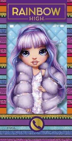 Rainbow High. Violet i Sunny. Książeczka telefon - Monika Kiersnowska [KSIĄŻKA]