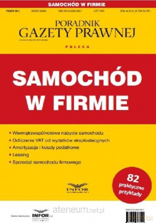 Samochód w firmie. Podatki 3/2025 [KSIĄŻKA]