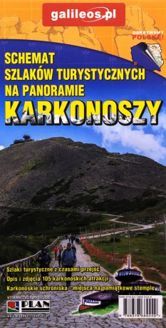 Szlaki turystyczne Karkonoszy - Panorama [KSIĄŻKA]