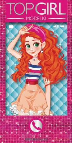 Top Girl Modelki. Książeczka telefon - Jul Łyskawa [KSIĄŻKA]
