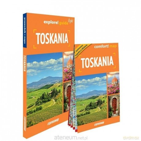 Toskania light: przewodnik + mapa [KSIĄŻKA]
