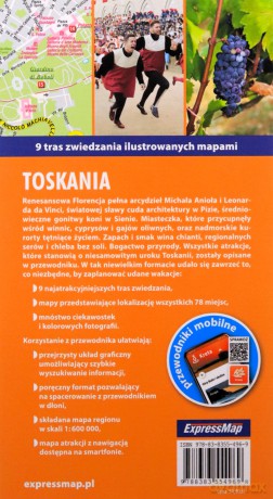 Toskania light: przewodnik + mapa [KSIĄŻKA]