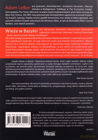 Wieża w Bazylei. Tajemnicza historia banku... - Adam LeBor [KSIĄŻKA]