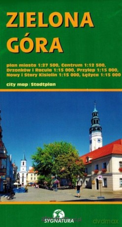 Zielona Góra - plan miasta024 [KSIĄŻKA]