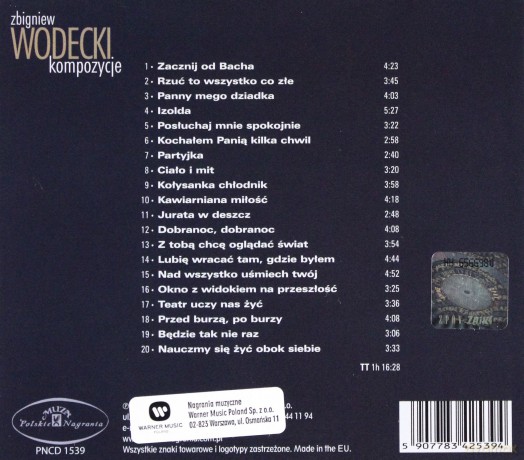 Zbigniew Wodecki: Kompozycje [CD]