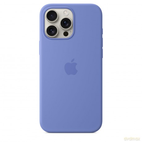 Etui silikonowe z MagSafe do iPhonea 16 Pro Max - błękitny hiacynt [ETUI]