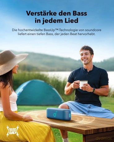Głośnik Soundcore Select 2S Bluetooth niebieski