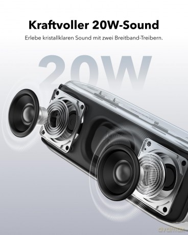 Głośnik Soundcore Select 2S Bluetooth niebieski