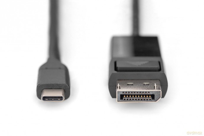 Kabel adapter USB Typ C/DisplayPort dwukierunkowy 8K 30Hz 2m [KABEL]