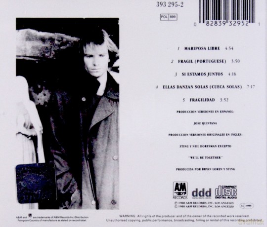 Sting: Nada Como El Sol [CD]